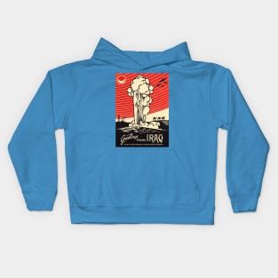 Holiday in Iraq Kids Hoodie